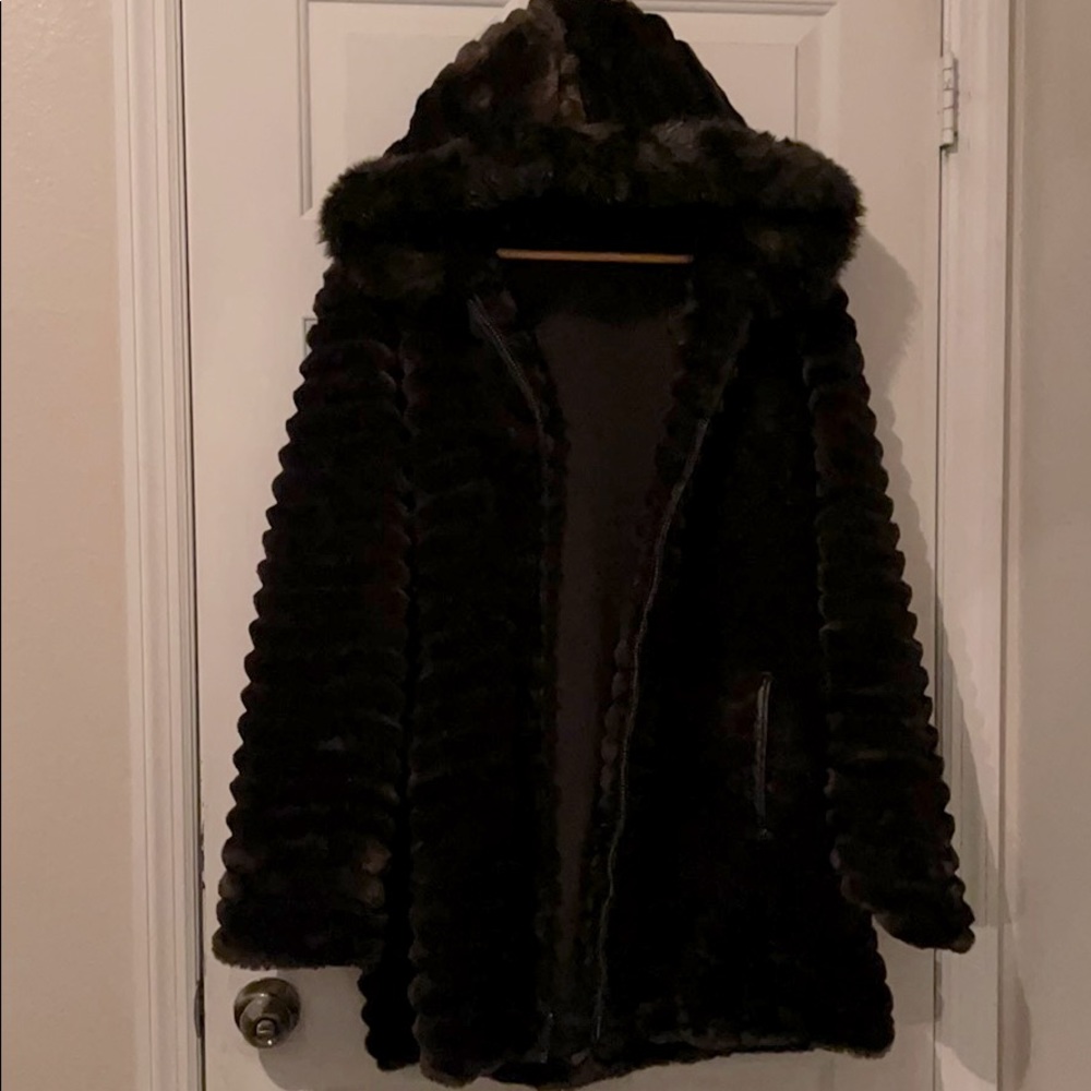 fur coat